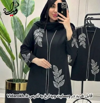 مانتو پرشین زنانه مدل غزاله کد 9682 - تصویر 3