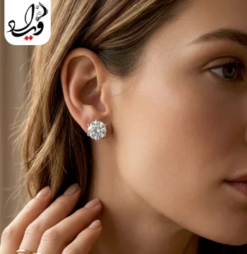 گوشواره تاش مدل لومینا - تصویر 2